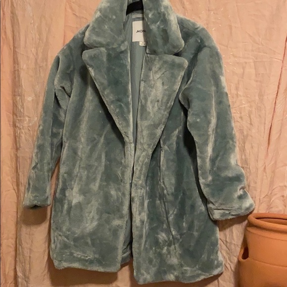 MONKI FAUX FUR JACKET - Picture 2 of 7